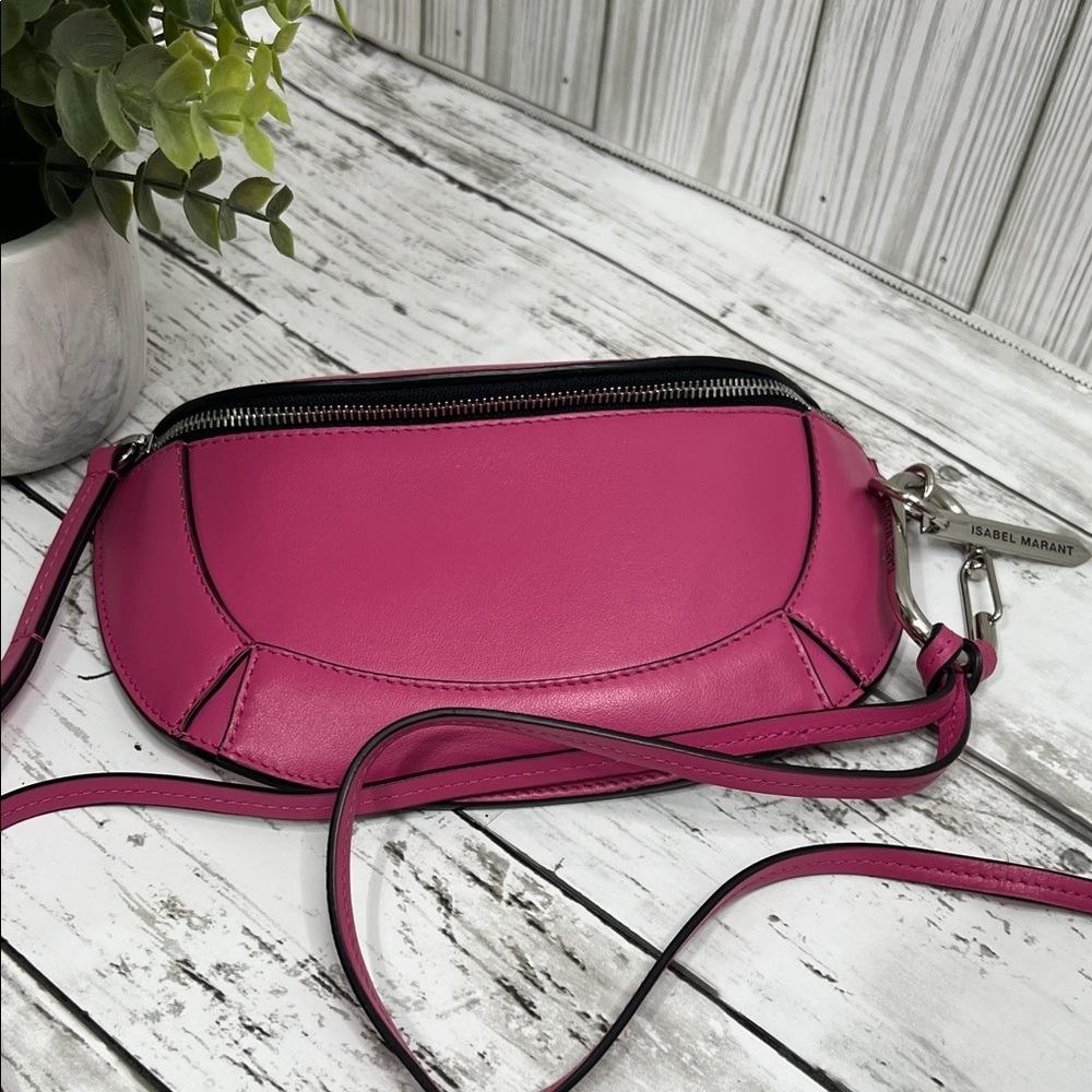 Isabel Marant Vibrant Pink Crossbody Bag